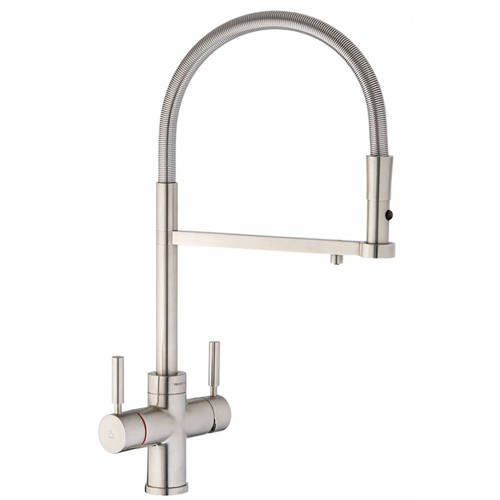 Additional image for 3 In 1 Professional Boiling Water Kitchen Tap (Br Nickel).