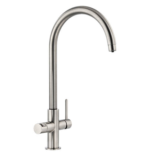 Additional image for 3 In 1 Boiling Water Filtered Kitchen Tap (Br Nickel).