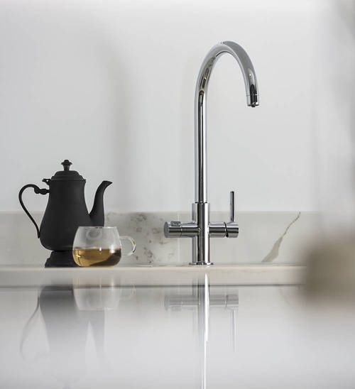 Additional image for 3 In 1 Boiling Water Filtered Kitchen Tap (Br Nickel).