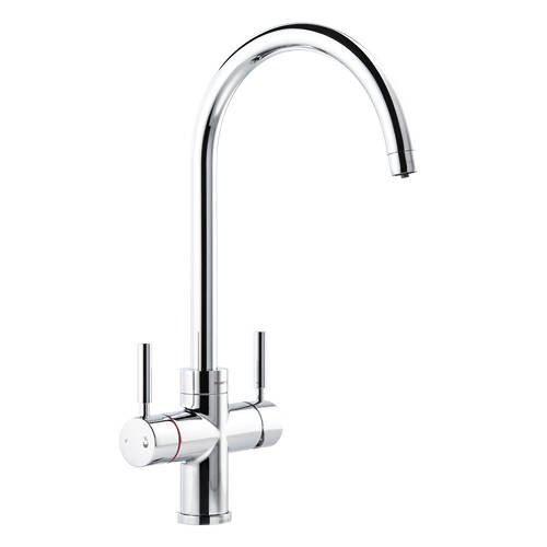 Additional image for 4 In 1 Boiling Water Filtered Kitchen Tap (Chrome).