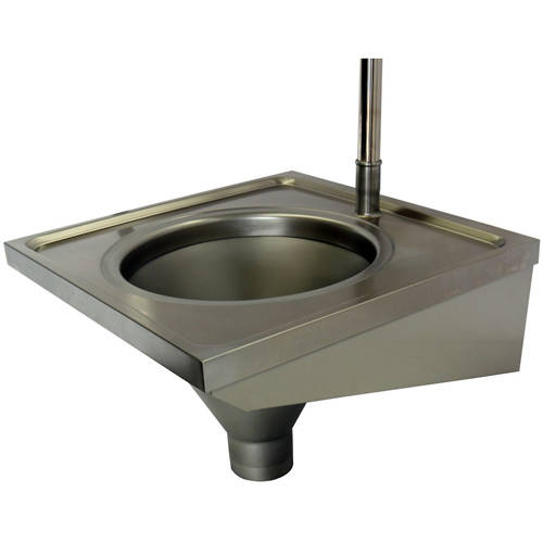 Additional image for Hospital Sluice Sink (Stainless Steel).