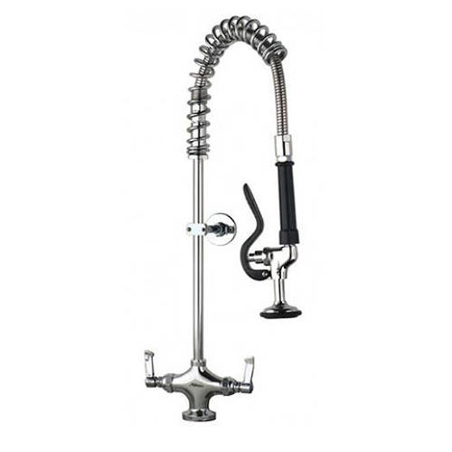Additional image for Short Pre Rinse Monoblock Catering Tap (Chrome).