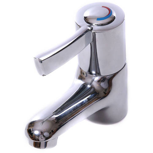 Additional image for Sequential Lever Basin Mixer Tap (Chrome).