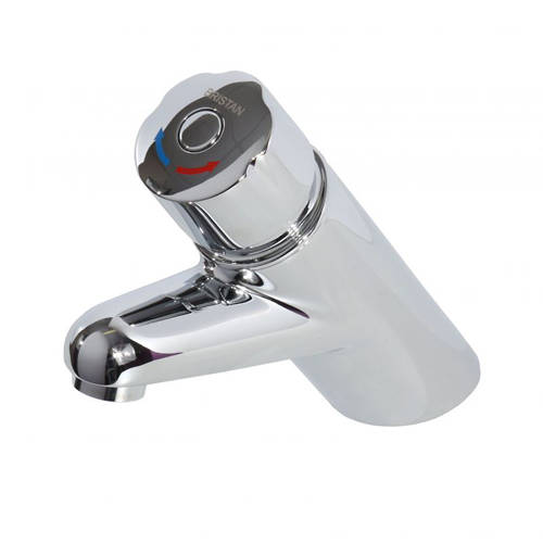 Additional image for Self Closing Basin Mixer Tap (Chrome).