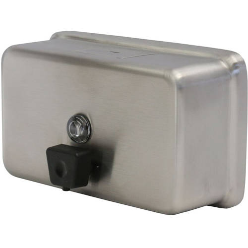 Additional image for Liquid Soap Dispenser 1.2L (Stainless Steel, Horizontal).