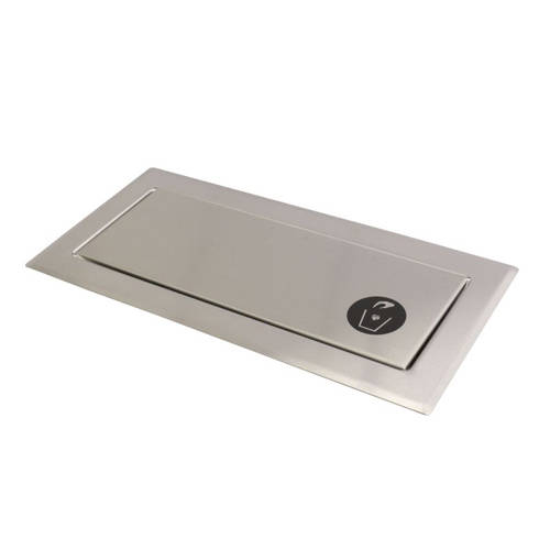 Additional image for Countertop Waste Door (Stainless Steel).