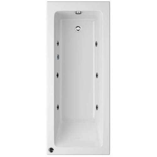 Additional image for Canaletto Single Ended Bath With 6 Jet (1700x750mm).