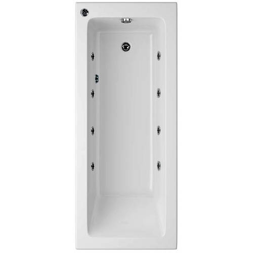 Additional image for Canaletto Single Ended Bath With 8 Jet (1700x750mm).
