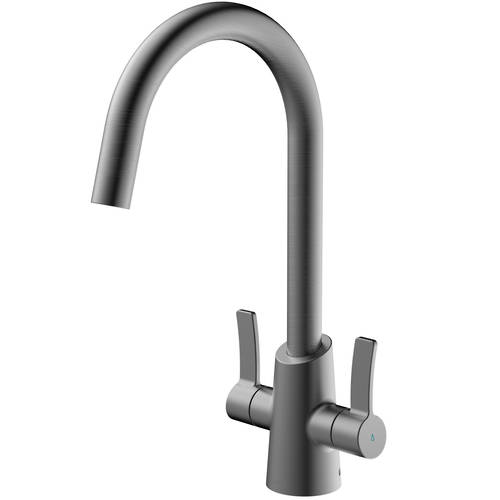 Additional image for Easyfit Mixer Kitchen Tap (Gunmetal).