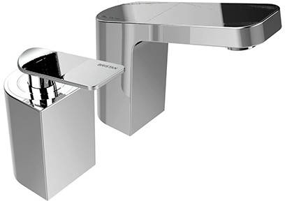 Additional image for 2 Hole Bath Filler Tap (Chrome).