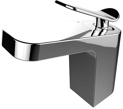 Additional image for Basin Mixer Tap With Clicker Waste (Chrome).