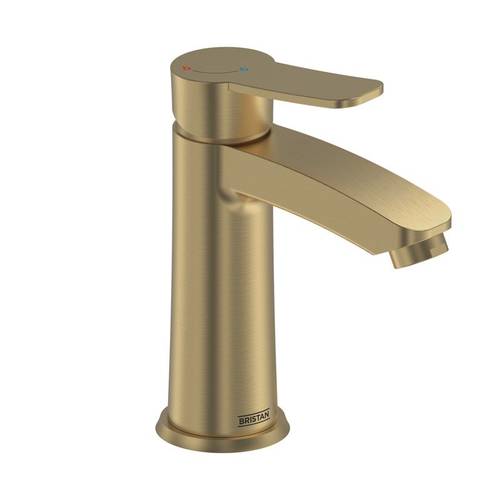 Additional image for Eco Start Basin Mixer Tap With Clicker Waste (Br Brass).