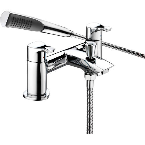 Additional image for Eco Bath Shower Mixer Tap With Kit With 6 Litre Flow Limit.
