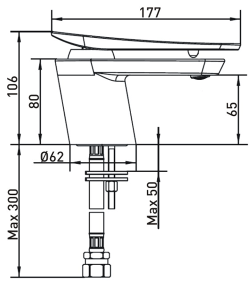 Additional image for Mono Basin & Bath Filler Taps Pack (Chrome).