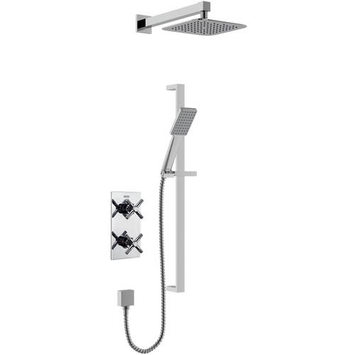 Additional image for Thermostatic Shower Pack With Slide Rail Kit (Chrome).