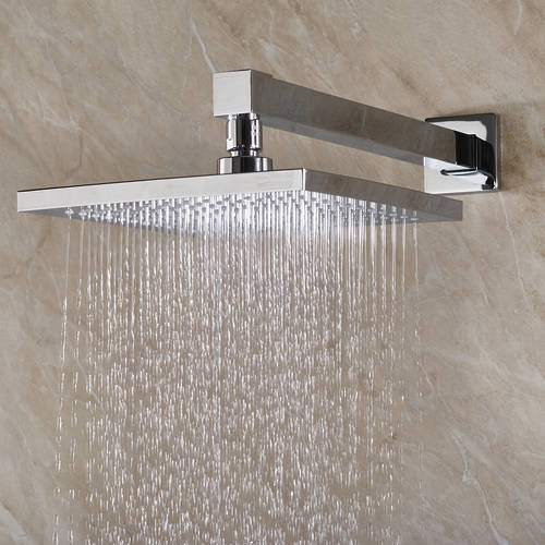 Additional image for Shower Pack With Fixed Head & Kit (Chrome).