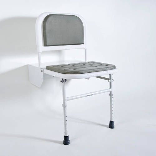 Additional image for DocM Shower Seat, 4 X 450mm Rails & Hinged Rail.