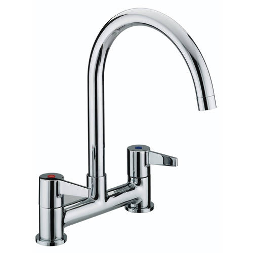 Additional image for Design Mixer Kitchen Tap (Lever, Chrome).