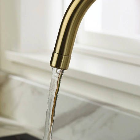 Additional image for Echo Easy Fit Mixer Kitchen Tap (Brushed Brass).