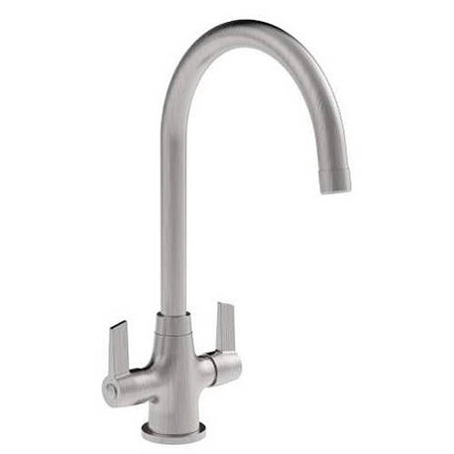 Additional image for Easy Fit Echo Mixer Kitchen Tap (TAP ONLY, Brushed Nickel).