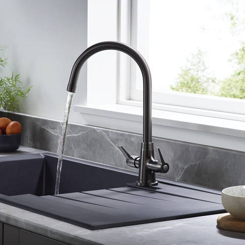 Additional image for Echo Easy Fit Mixer Kitchen Tap (Gunmetal).
