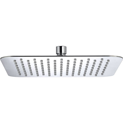 Additional image for Square Fixed Shower Head (250x250mm, S Steel).