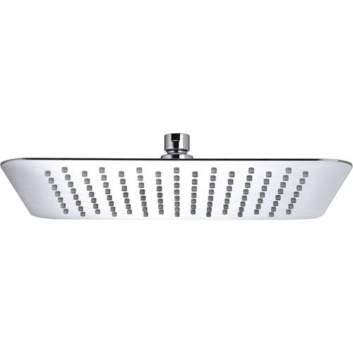 Additional image for Square Fixed Shower Head (300x300mm, S Steel).