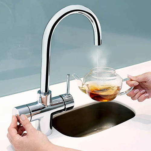 Additional image for 3 In 1 Instant Boiling Water Kitchen Tap (Chrome).