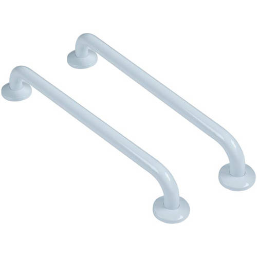 Additional image for 2 X Long Grab Rail 600mm (White).