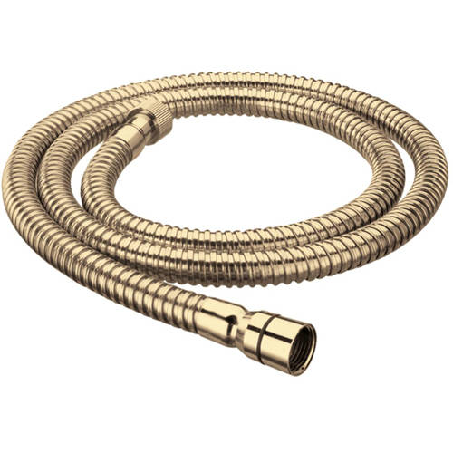 Additional image for Cone To Nut Shower Hose (1.5m, 8mm, Gold).