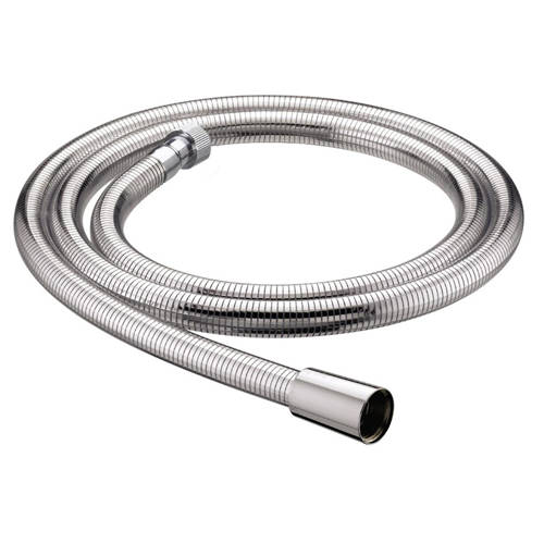 Additional image for Cone To Nut Shower Hose (1.75m, 8mm, Chrome).