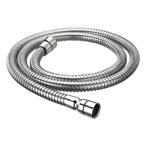 Additional image for Cone To Cone Shower Hose (2m, 8mm, Chrome).