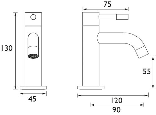 Additional image for Basin & Bath Taps Pack (Black, Pairs).