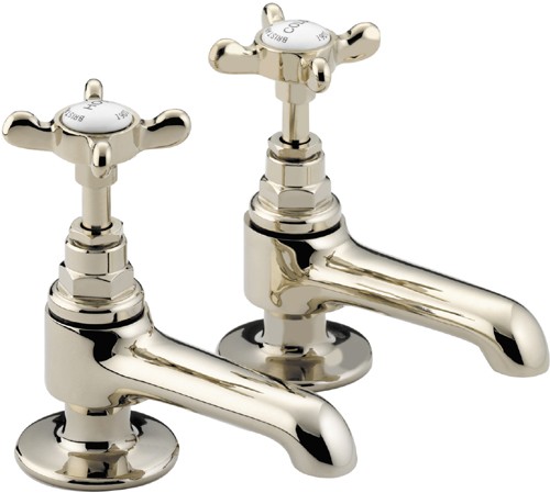 Additional image for Basin Taps, Gold Plated. N12GCD