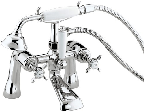 Additional image for Bath Shower Mixer Tap, Chrome Plated. NBSMCCD