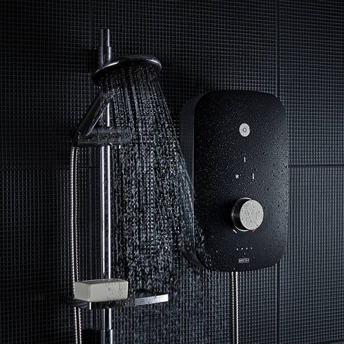 Additional image for Electric Shower 8.5kW (Black & Chrome).