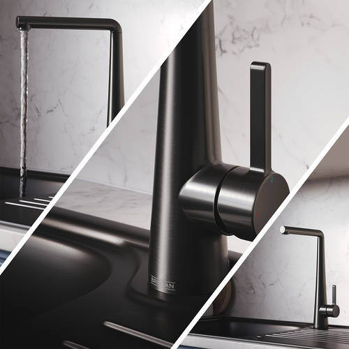 Additional image for Easyfit Mixer Kitchen Tap With Eco Start (Gunmetal).