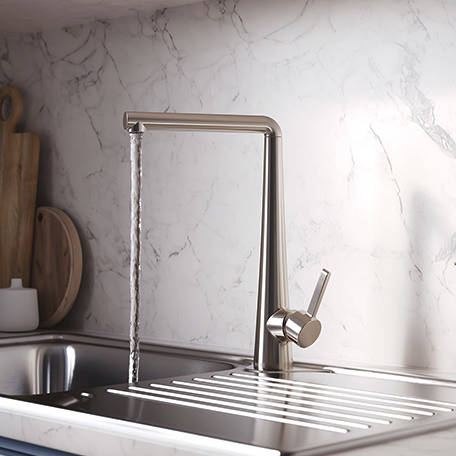 Additional image for Easyfit Mixer Kitchen Tap With Eco Start (Stainless Steel).