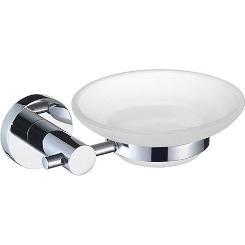 Additional image for Round Soap Dish (Chrome).