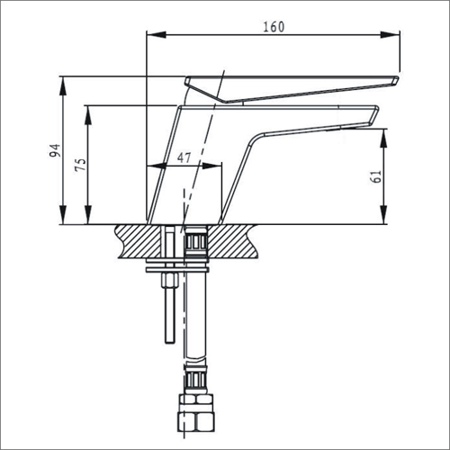 Additional image for Mono Basin & 4 Hole Bath Shower Mixer Tap Pack (Chrome).