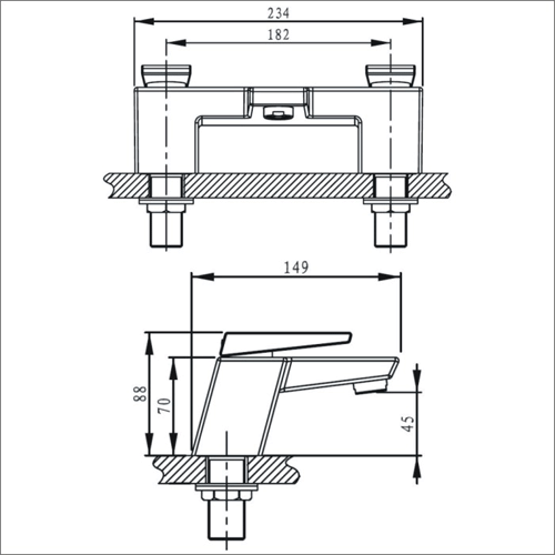 Additional image for Mono Basin & Bath Filler Tap Pack (Chrome).