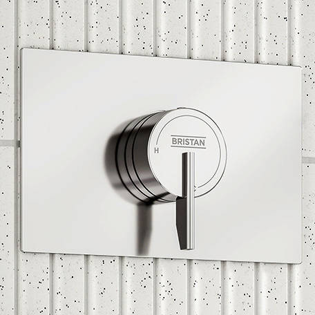 Additional image for Concealed Mini Shower Valve With Slide Rail Kit (Chrome).