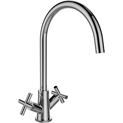 Additional image for Easy Fit Tangerine Mixer Kitchen Tap (TAP ONLY, Chrome).