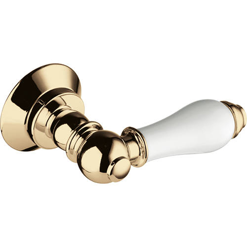 Additional image for Traditional Cistern Lever (Gold).