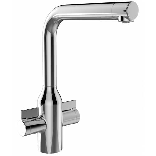 Additional image for Easy Fit Wine Kitchen Tap (TAP ONLY, Brushed Nickel).