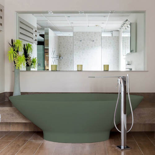 Additional image for Tasse ColourKast Bath 1770mm (Khaki Green).