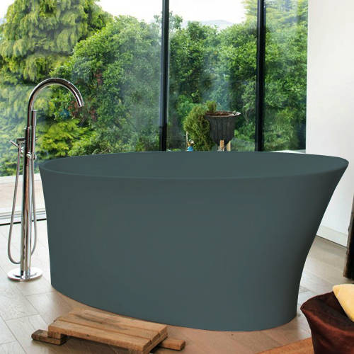 Additional image for Delicata ColourKast Bath 1520mm (Powder Blue).