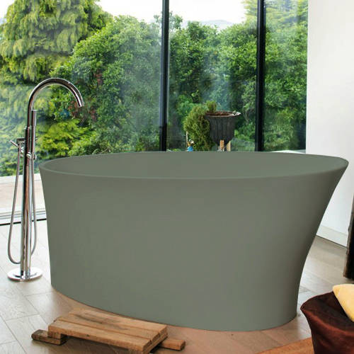 Additional image for Delicata ColourKast Bath 1520mm (Industrial Grey).