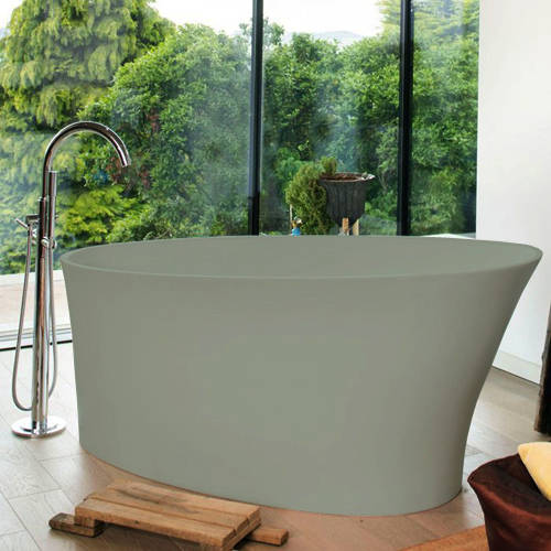 Additional image for Delicata ColourKast Bath 1520mm (Powder Grey).