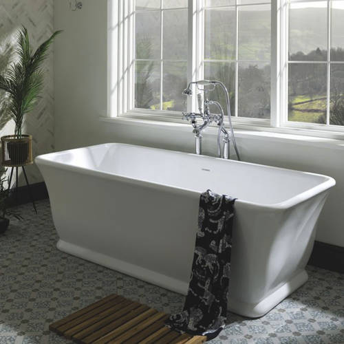 Additional image for Magnus Bath 1680mm (Polished White).